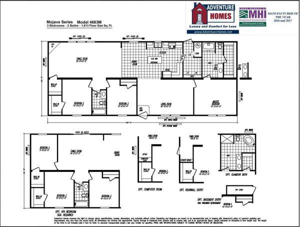 Mojave-Endeavor-4683M-Floor-Plan | Harmony Homes of Illinois, Inc.